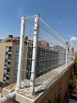 7 Paneles Soldados de Acero Blanco