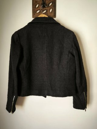 Casaco Massimo Dutti Preto Tamanho 40