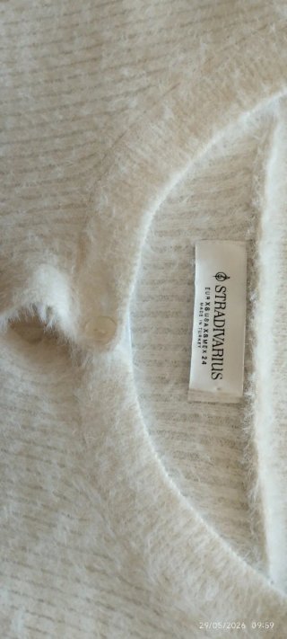 Jersey angora Zara beige