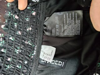 Falda corta H&M floral