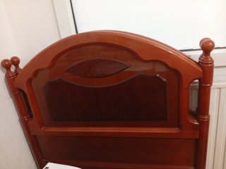 2 cabeceros de cama de 90 cm madera