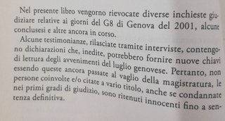 G8 Gate Inchiesta Genova - Fuori Commercio Raro