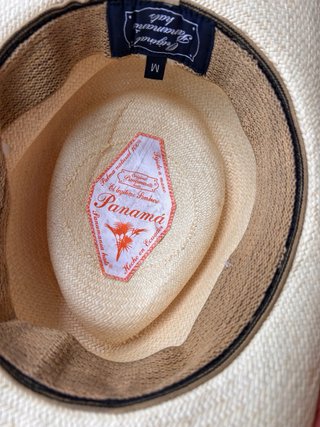 Sombrero Panamá 100% Palma Natural