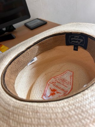 Sombrero Panamá 100% Palma Natural