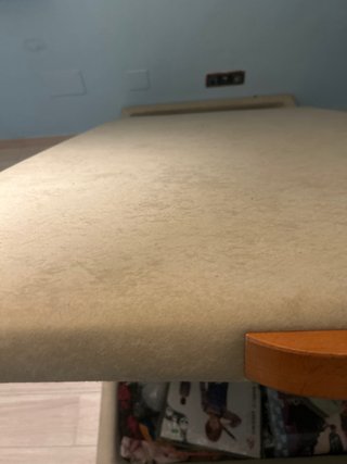 Canapé Abatible  tapizado beige tela