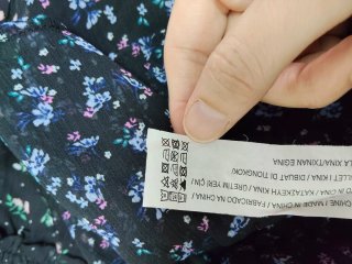 Falda corta Stradivarius floral
