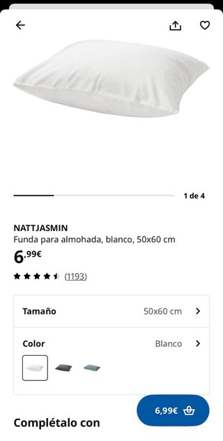 Sábanas NATTJASMIN de IKEA nuevas