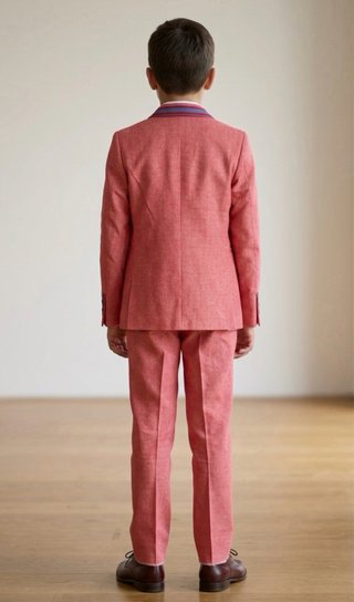 Traje Comunión Niño Marfe Rojo T11 NUEVO