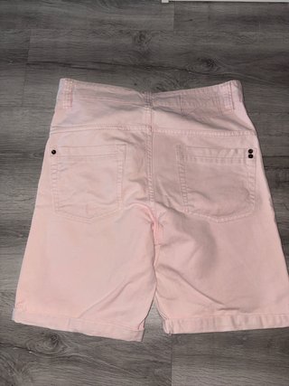Pull&Bear Pantalón Corto Rosa