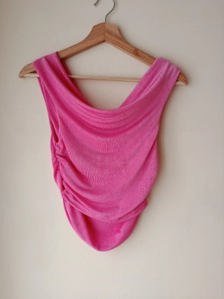 Top multiposicion rosa talla Xs