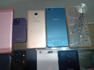 Lote móviles y fundas para piezas