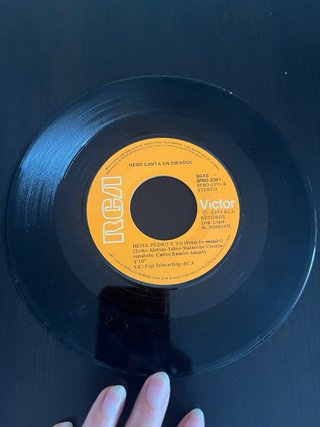 Vinilo Heidi Canta en Español