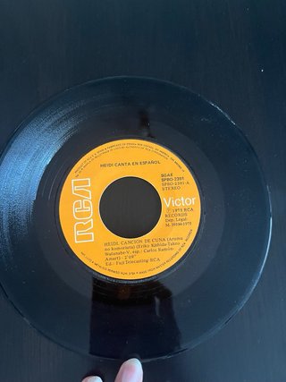 Vinilo Heidi Canta en Español
