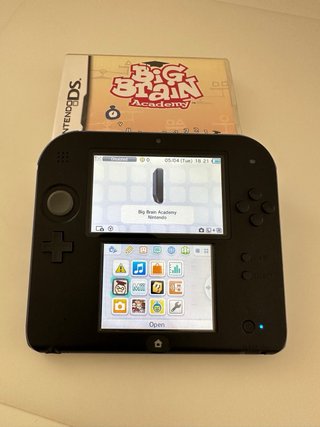 Nintendo 2DS Nero e Blu + 4 Giochi DS