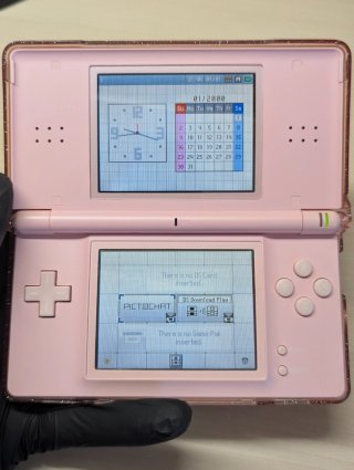 Nintendo DS Lite Rosa Completa con accessori