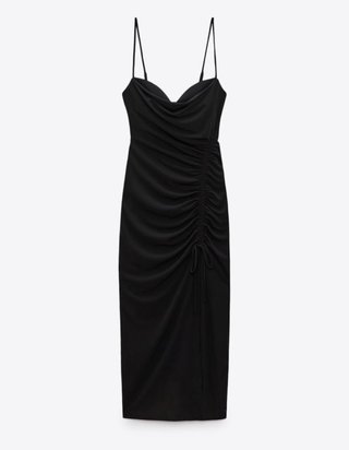 Vestido Zara Negro Talla M