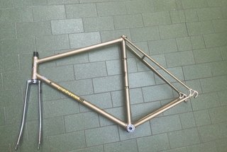 Cuadro y horquilla bici carretera Vitus Talla 55