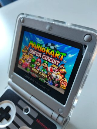 Game Boy Advance SP IPS Edizione NES