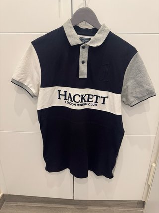 Polo Hackett London Rowing Club Azul y Gris