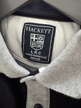 Polo Hackett London Rowing Club Azul y Gris