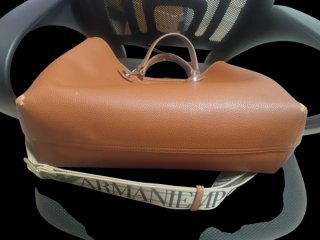 Bolso Emporio Armani Grande Marrón