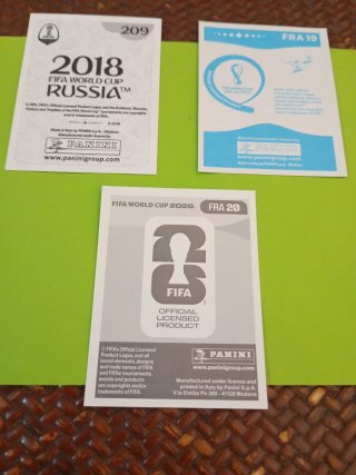 Kylian Mbappé - Cromos Mundiales 2018, 2022, 2026