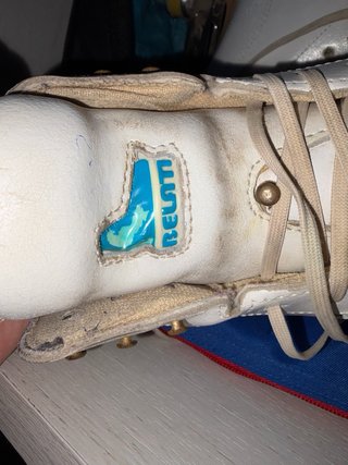 Patines de patinaje artístico blancos talla 39