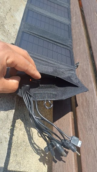 panel solar de 6 foldable 20w/h portát