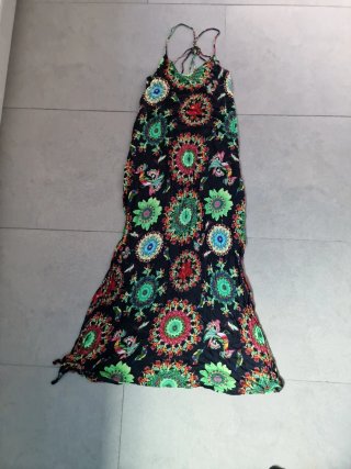 Vestido Desigual Talla M Estampado