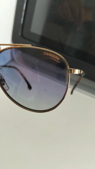 Gafas de sol Carrera doradas y azules