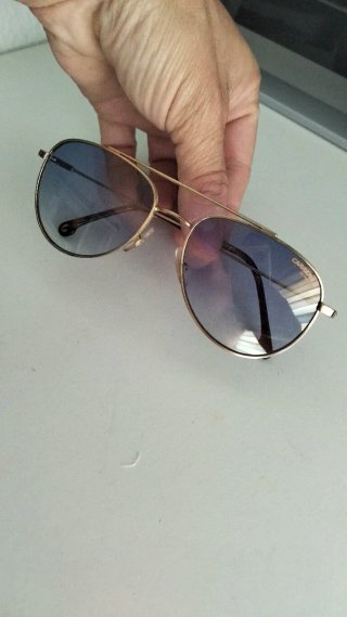 Gafas de sol Carrera doradas y azules