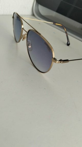 Gafas de sol Carrera doradas y azules