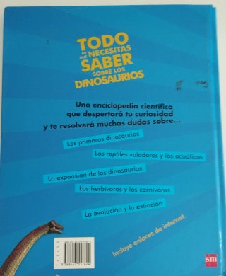 Libros y enciclopedias dinosaurios