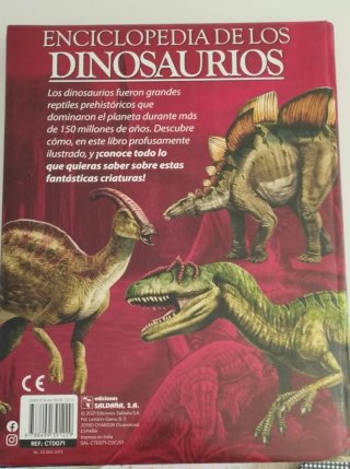 Libros y enciclopedias dinosaurios