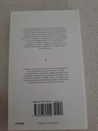 El agente secreto, Conrad, Cátedra