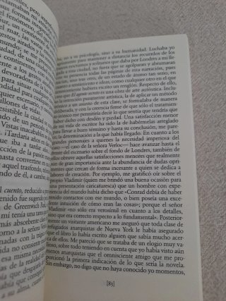 El agente secreto, Conrad, Cátedra