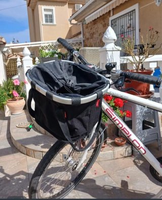 Cesta Bicicleta KLICKfix Portátil + Adaptador