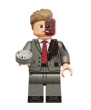 MiniFiguras LEGO Batman y Dos Caras, Compatible