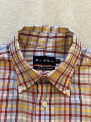 Camisa Pedro del Hierro cuadros M