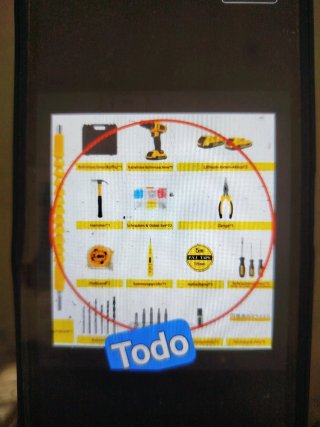 Taladro en maletín, herramientas y DOS BATERIAS