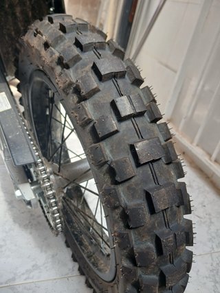 Moto de Cross Roan Azul y Roja 125cc
