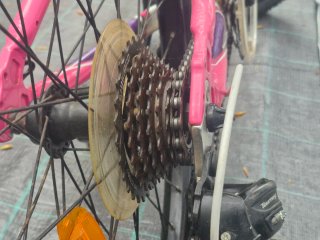Bicicleta Coluer Niña Rosa y Blanca