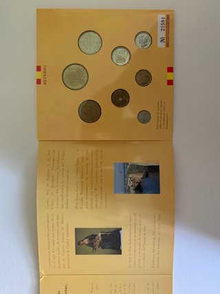 Estuche oficial monedas Esp. 1998 - Sin Circular