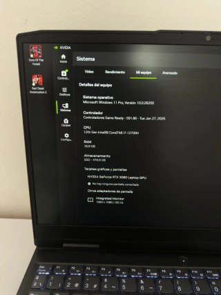 Lenovo Ideapad Gaming RTX 3060 i7 12700