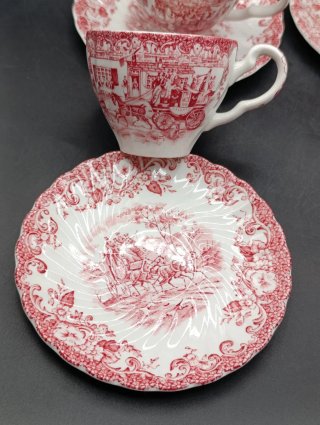 Set tazas café inglesas Johnson Brothers