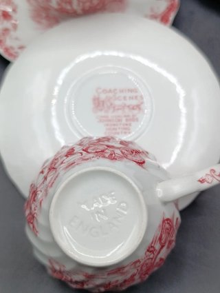 Set tazas café inglesas Johnson Brothers