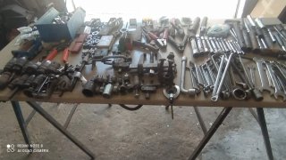 Lote de herramientas manuales