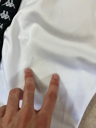 Chándal Kappa Blanco Talla L