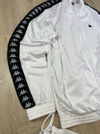 Chándal Kappa Blanco Talla L