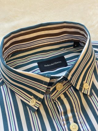 Camisa Pedro del Hierro rayas Talla M